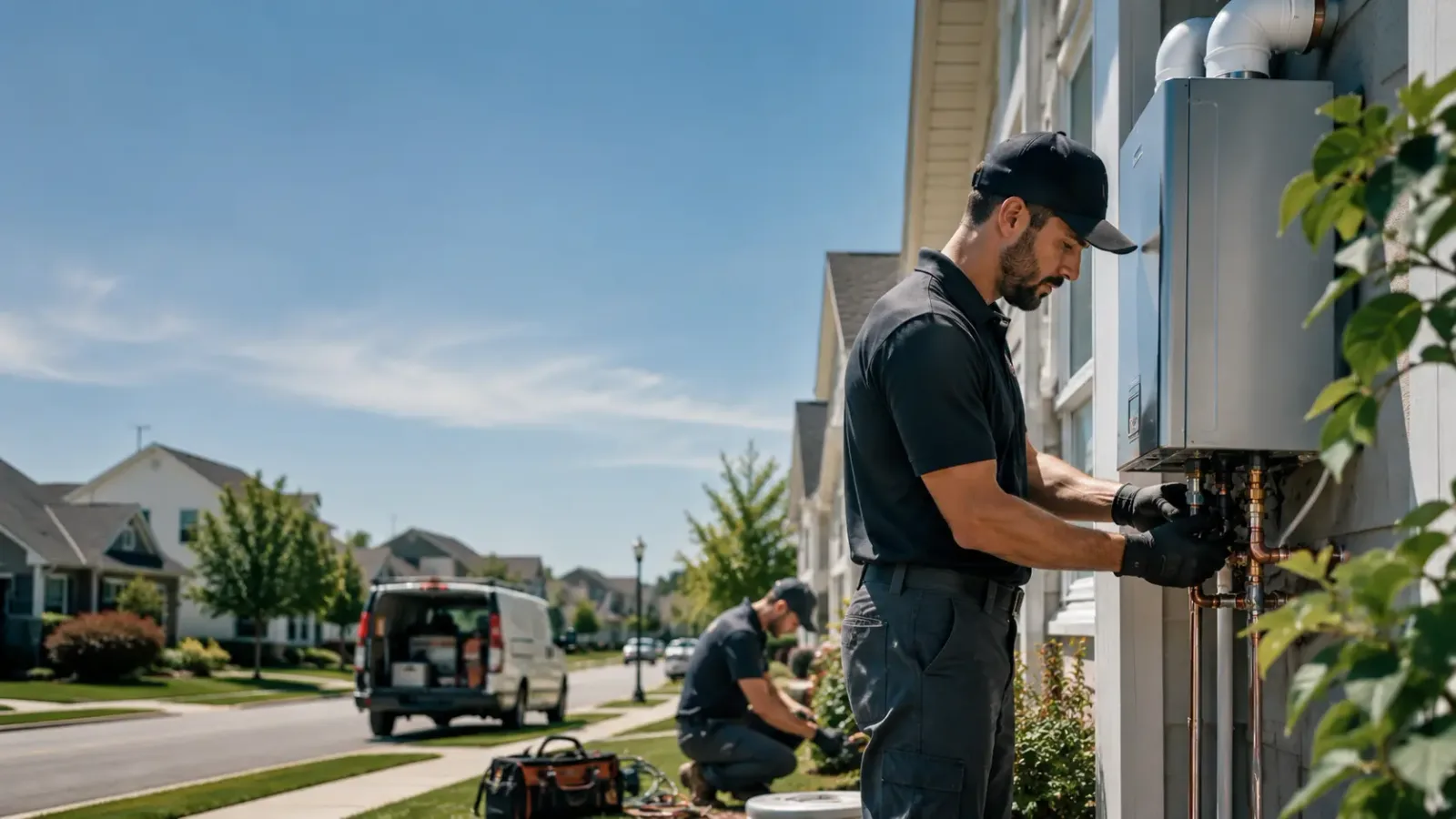 Tankless Water Heater Installation in Roscoe, TX